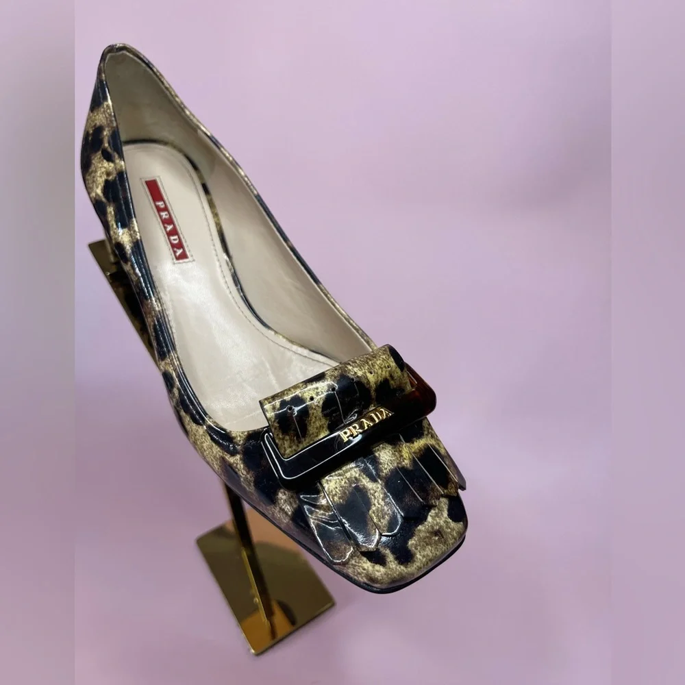 Prada Leopard Loafer - Picture 5 of 7